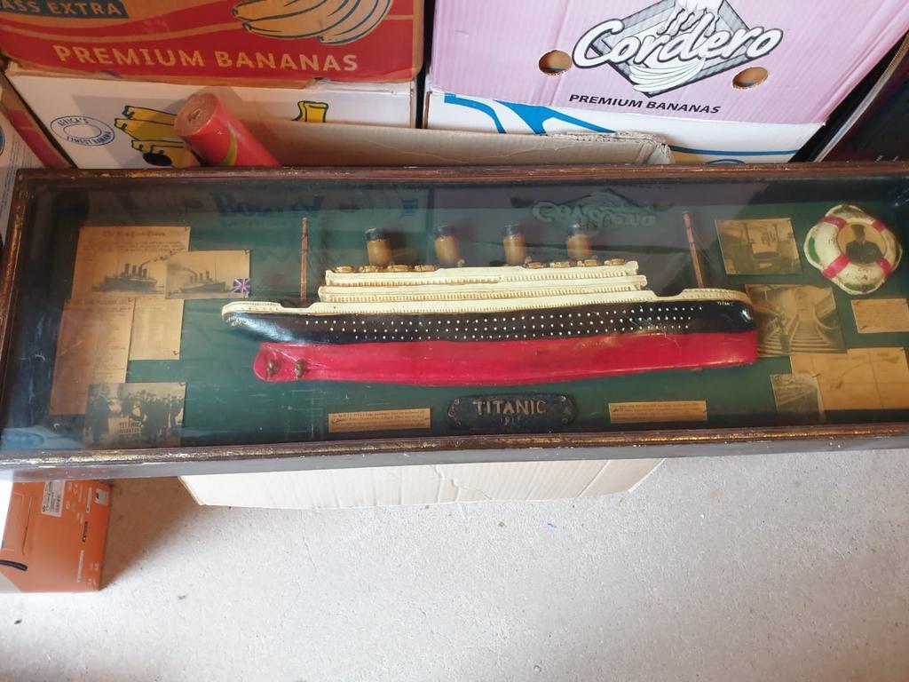 Boot in schildery titanic, Hobby & Loisirs créatifs, Modélisme | Bateaux & Navires, Enlèvement, Comme neuf