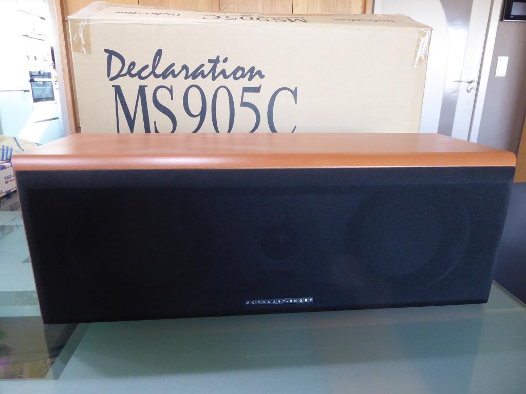 Haut-parleur central Mordaunt Short Declaration 905C, TV, Hi-fi & Vidéo, 60 à 120 watts, Comme neuf, Enlèvement, Haut-parleur central