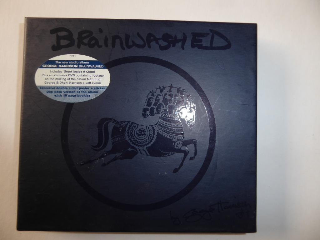 GEORGE HARRISON : BRAINWASHED (CD + DVD BOX SET), Ophalen of Verzenden, Zo goed als nieuw, Overige formaten, Poprock