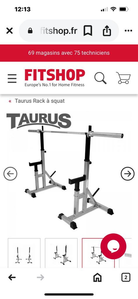 Rack musculation, Sports & Fitness, Enlèvement, Comme neuf