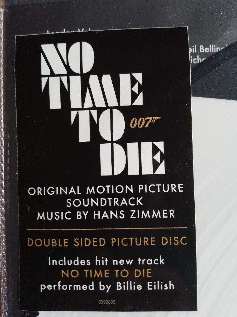 JAMES BOND 007 No Time To Die 3xLP 33T Vinyl Soundtrack NEUF, Ophalen of Verzenden, Nieuw in verpakking