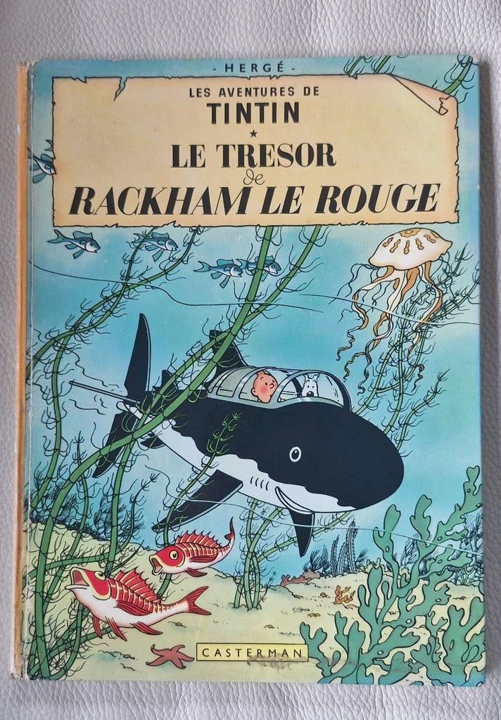 Tintin and the Treasure of Rackham the Rouge, Enlèvement ou Envoi, Une BD, Utilisé, Herge