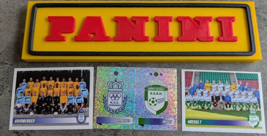 PANINI FOOTBALL 2011 533/4/5/536 GRIMBERGEN/HASSELT, Envoi, Neuf