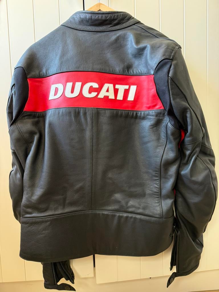 Ducati leder vest XL, Ophalen of Verzenden