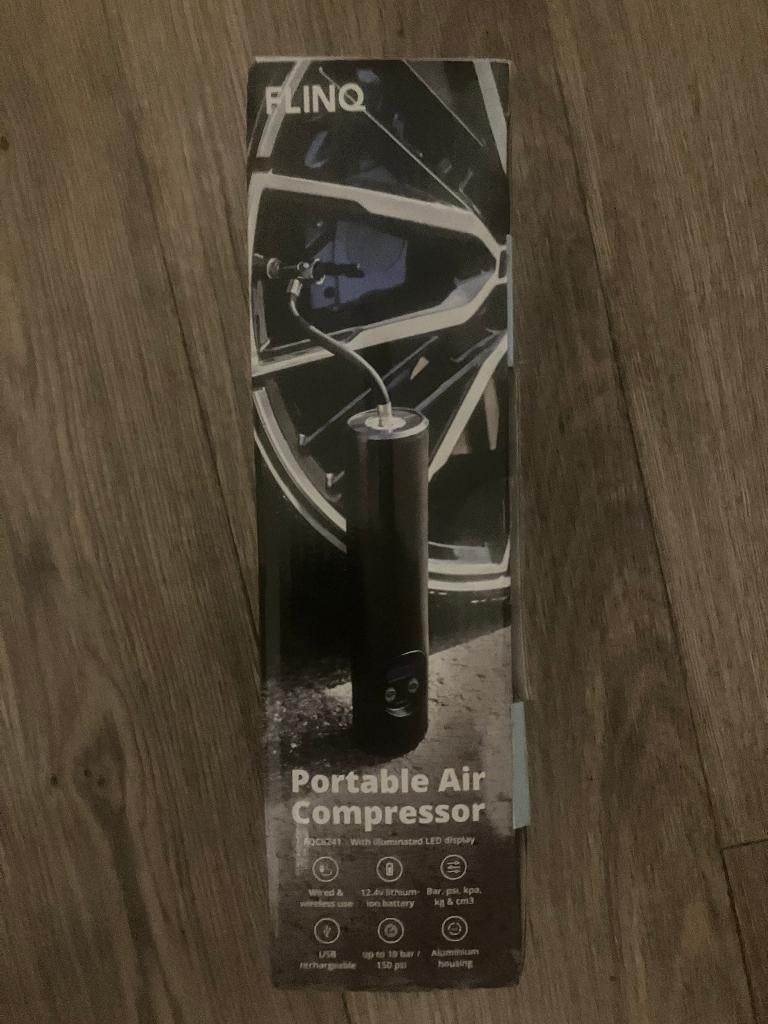 Nieuwe FlinQ Draadloze Luchtcompressor, Ophalen of Verzenden, Nieuw