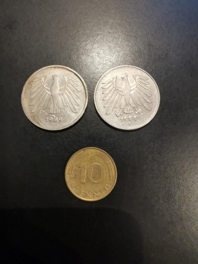 Duitse marken, Postzegels en Munten, Ophalen of Verzenden