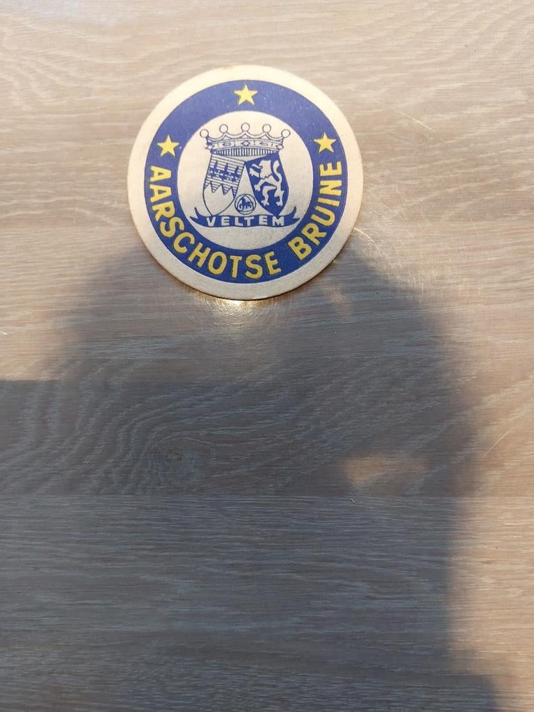 Oud bierviltje brouwerij Veltem, Verzamelen, Ophalen of Verzenden