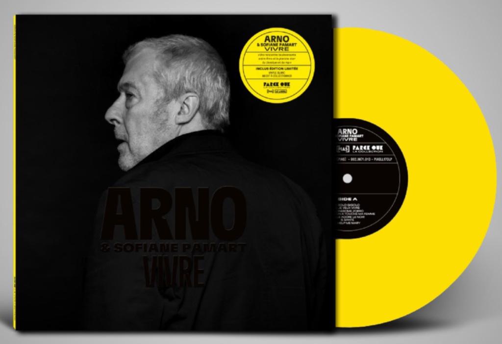 Vinyl LP Arno Hintjens & Sofiane Pamart Vivre YELLOW NIEUW, Ophalen of Verzenden, Nieuw in verpakking, 12 inch