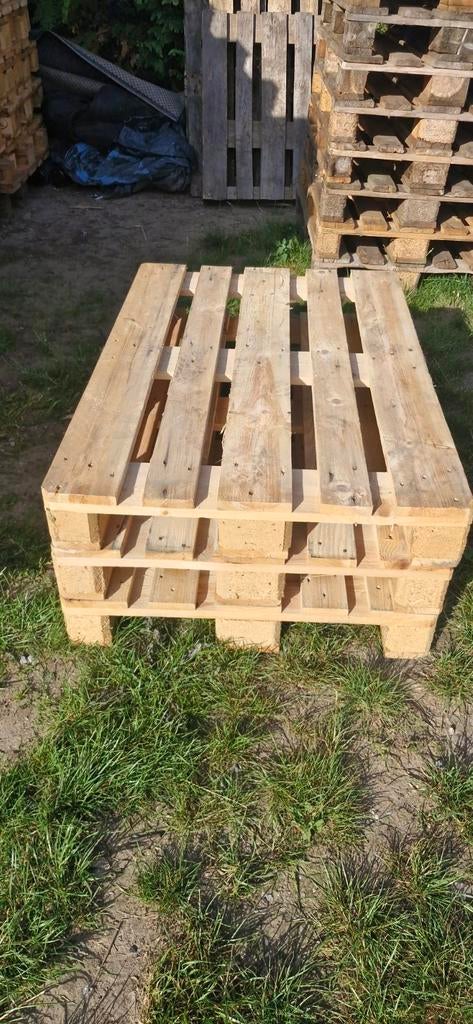 Nieuwstaat europaletten, palletten, pallettes. 11€/stuk, Tuin en Terras, Ophalen of Verzenden, Zo goed als nieuw