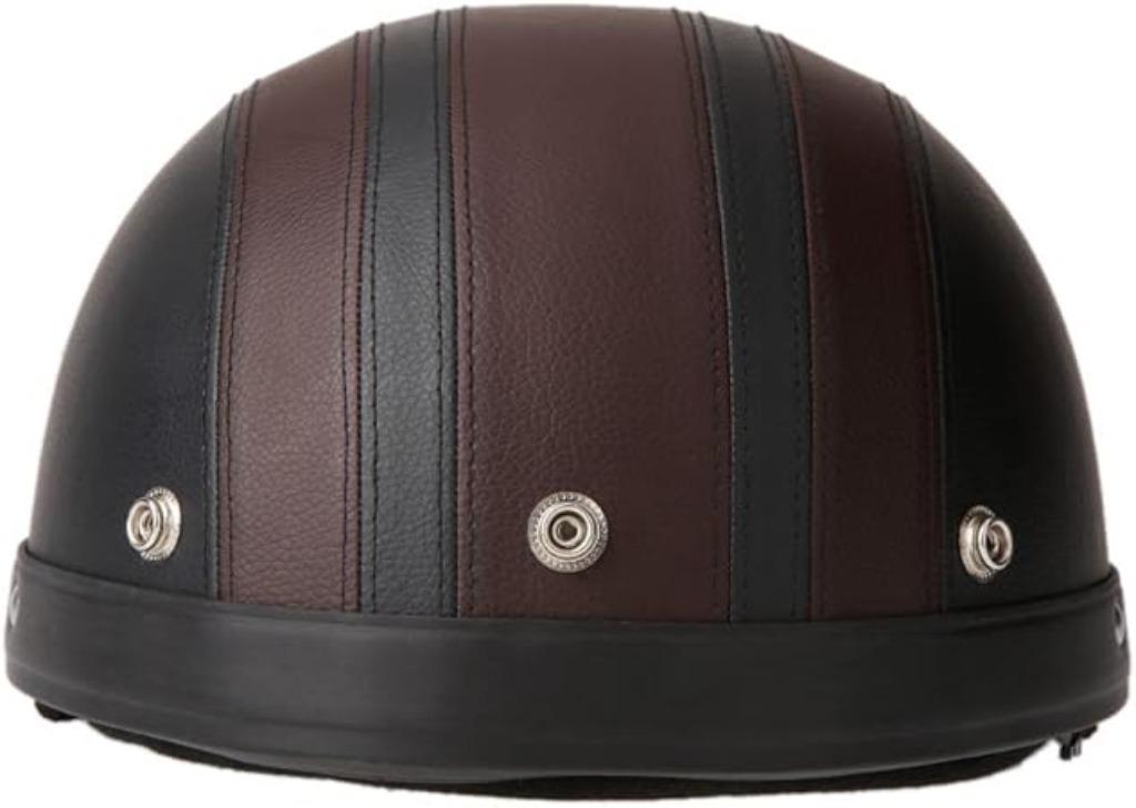 Casque de moto vintage, casque de moto chopper, LIVRAISON GR, Autres marques, Autres types, Neuf, avec ticket, Hommes