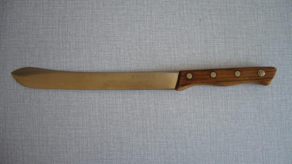 COUTEAU DE CUISINE (A RÔTIS), Maison & Meubles, Enlèvement, Comme neuf, Inox ou Chrome, Résiste au lave-vaisselle