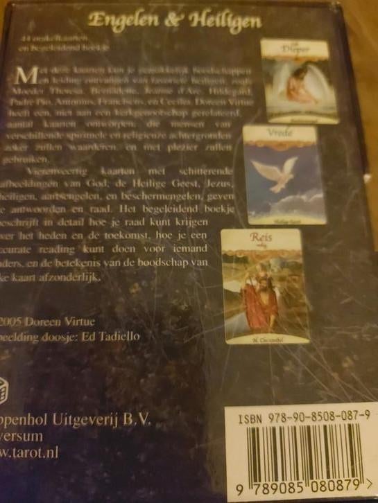 Orakelkaarten engelen en heiligen, Ophalen of Verzenden, Zo goed als nieuw