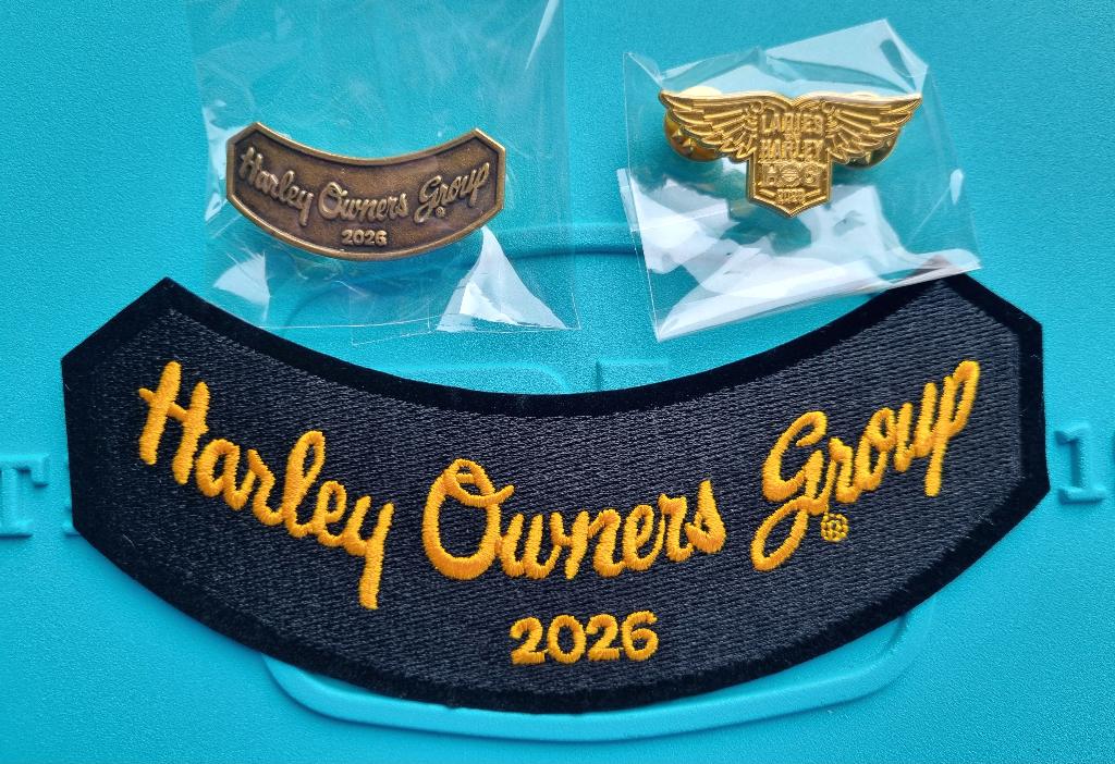 H.O.G. Pins & Patch 2026, Motoren, Ophalen of Verzenden, Nieuw