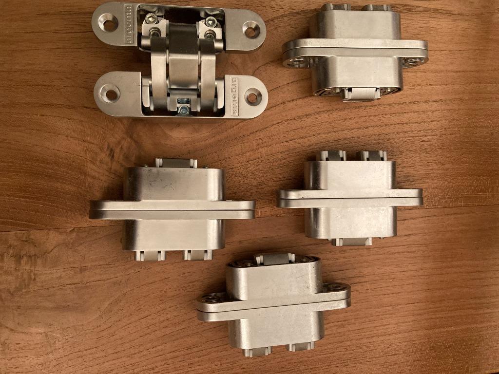 ARGENTA Medium Invisible, Enlèvement ou Envoi, Chrome, Charnière