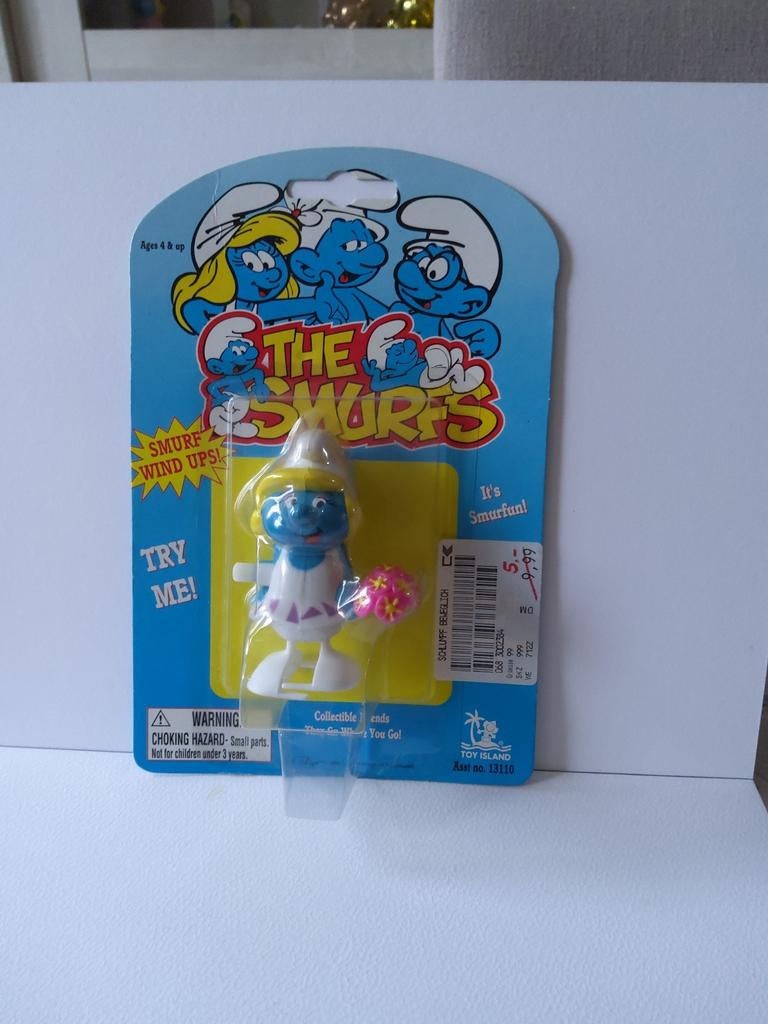 Schtroumpfette jouet à remonter, Enlèvement ou Envoi, Comme neuf, Schtroumpfette