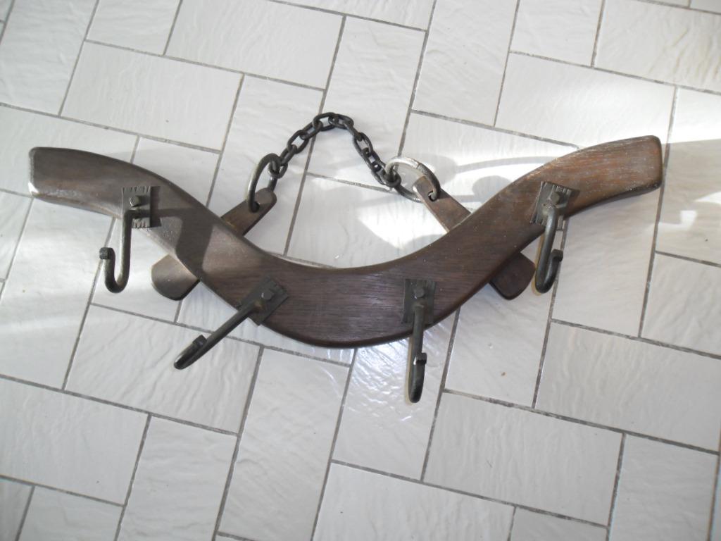 Porte manteau en chêne neuf, Enlèvement, Neuf, Bois, Portemanteau mural