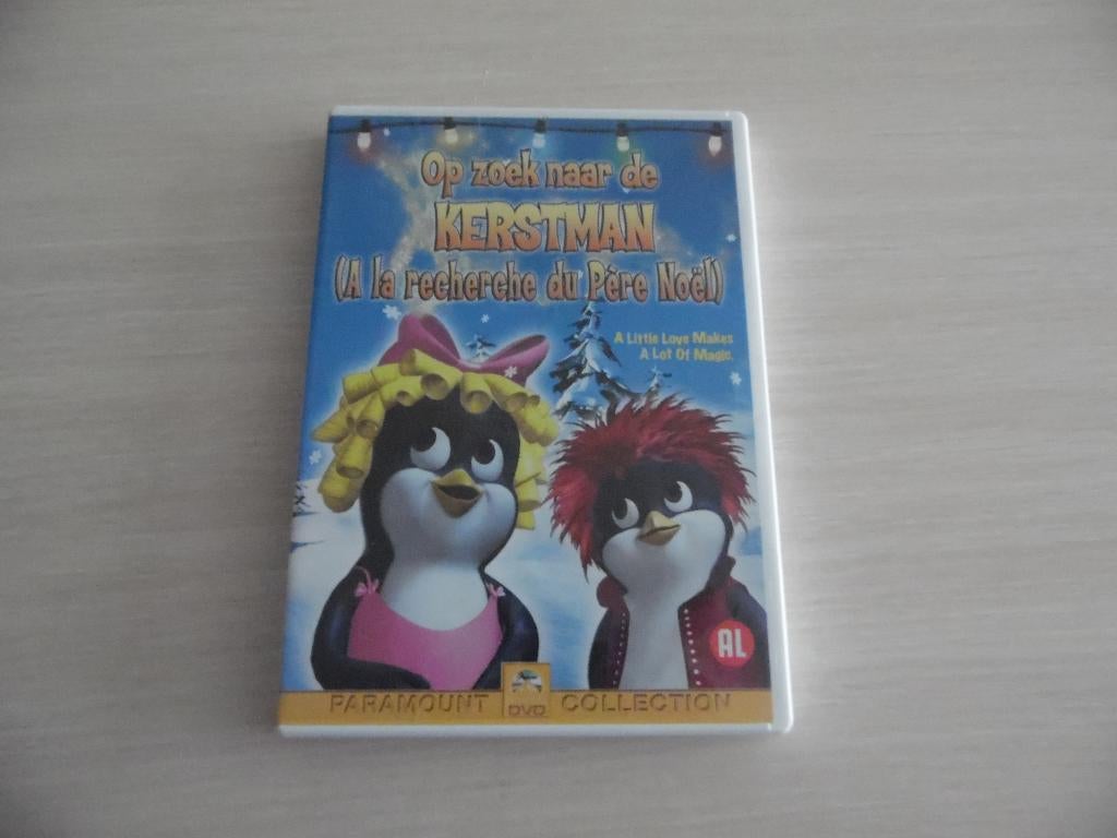 KERSTMAN OP ZOEK NAAR DE KERSTMAN, Cd's en Dvd's, Dvd's | Tekenfilms en Animatie, Zo goed als nieuw, Europees, Tekenfilm, Alle leeftijden