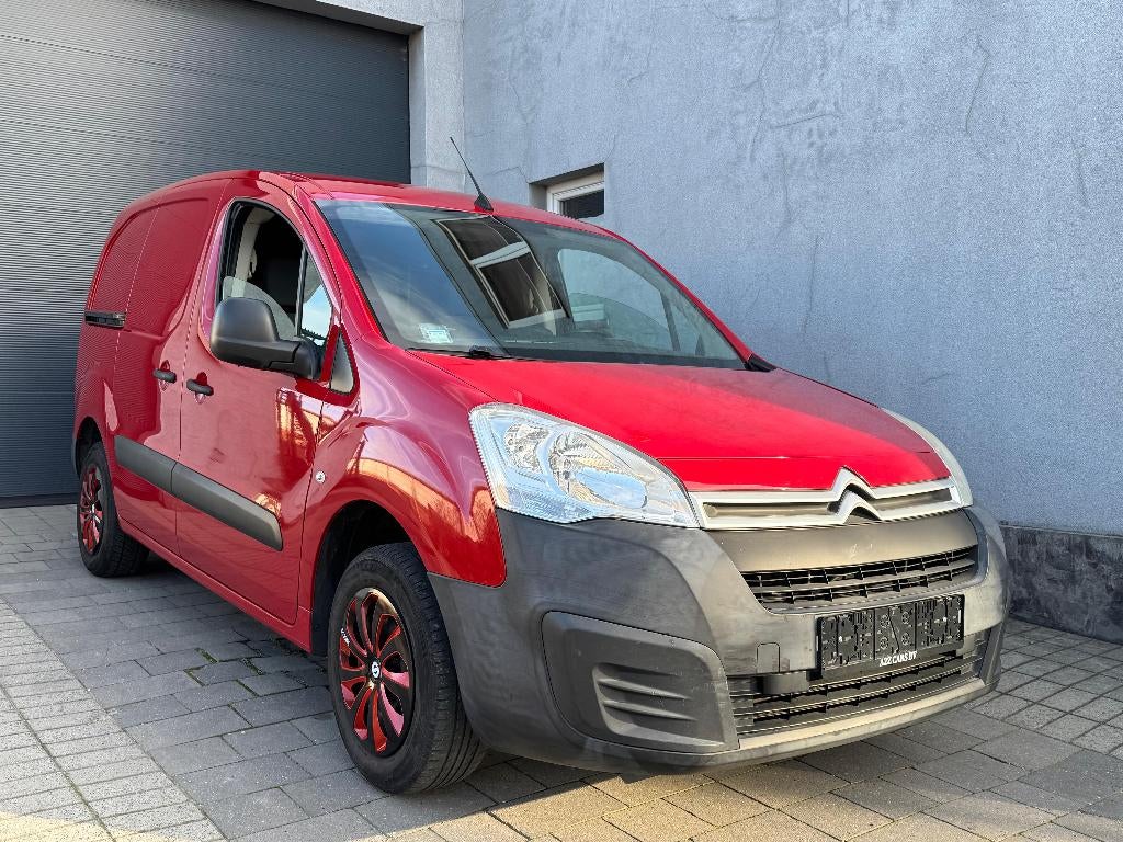 CITROËN BERLINGO 1.6 DIESEL 2016 LICHTVRACHT EURO 6B gekeurd, Rouge, Euro 6, Entreprise, Boîte manuelle