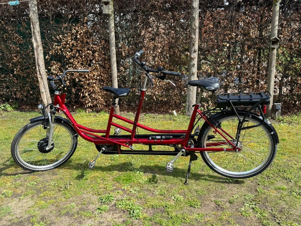 Co-pilot ouder-kind tandem elektrisch, Vélos & Vélomoteurs, Vélos | Tandems, Comme neuf, Enlèvement