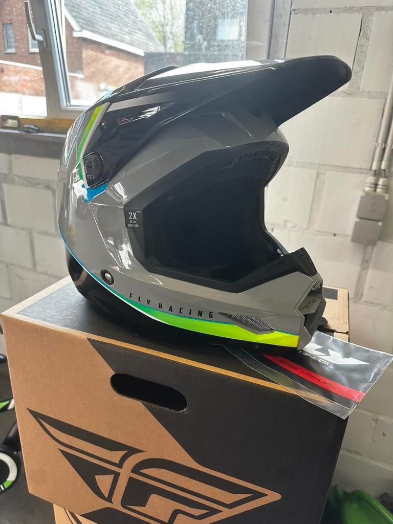 3x Nette Crosshelmen (FLY Racing o.a.) - Maat XXL, Ophalen, Nieuw zonder kaartje, XXL, Heren