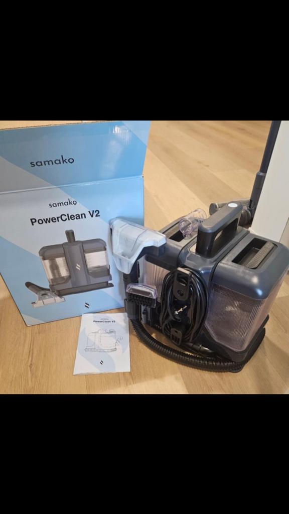 Tapijtreiniger/ stofzuiger, Electroménager, Aspirateurs, Neuf, Réservoir, Enlèvement, Moins de 1 200 watts