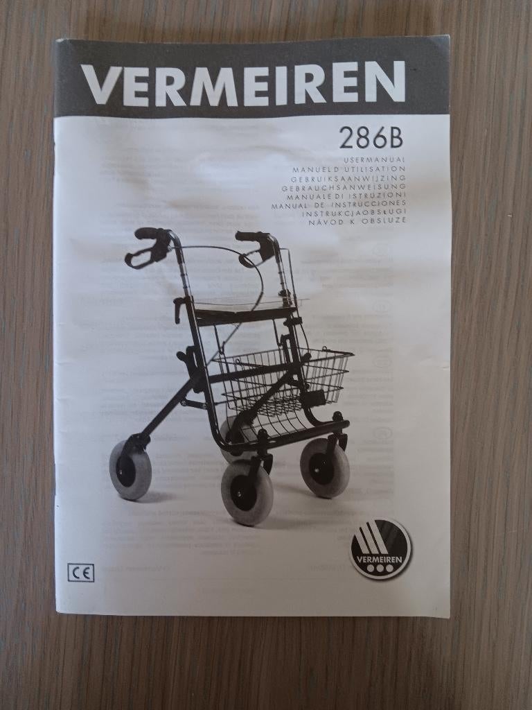 Rollator, Diversen, Verpleegmiddelen, Ophalen, Zo goed als nieuw