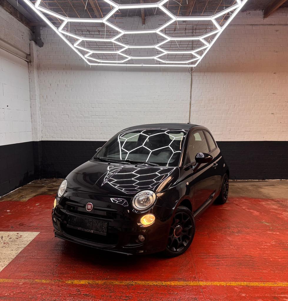 Fiat 500S cabrio 1.4 12maanden garantie, Auto's, Fiat, Bedrijf, 500C, ABS, Airbags, Airconditioning, Alarm, Bluetooth, Boordcomputer