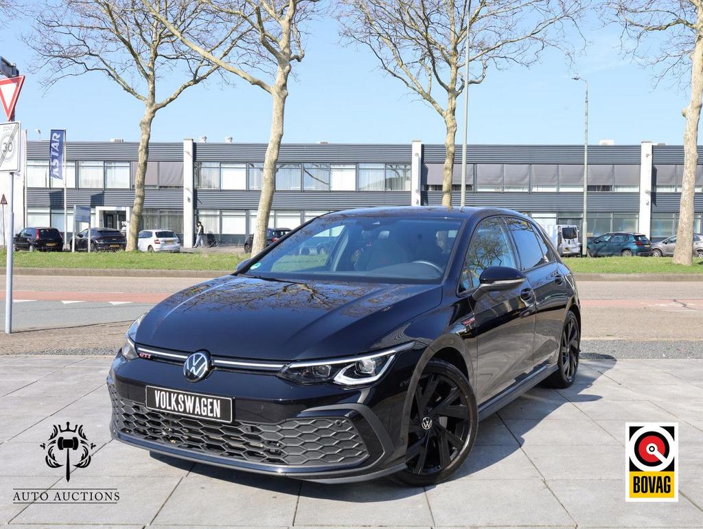 Volkswagen Golf GTI 2.0 TSI 245PK | Vol Leer | Harman/Kardon, Auto's, Automaat, Zwart, Bedrijf, Berline
