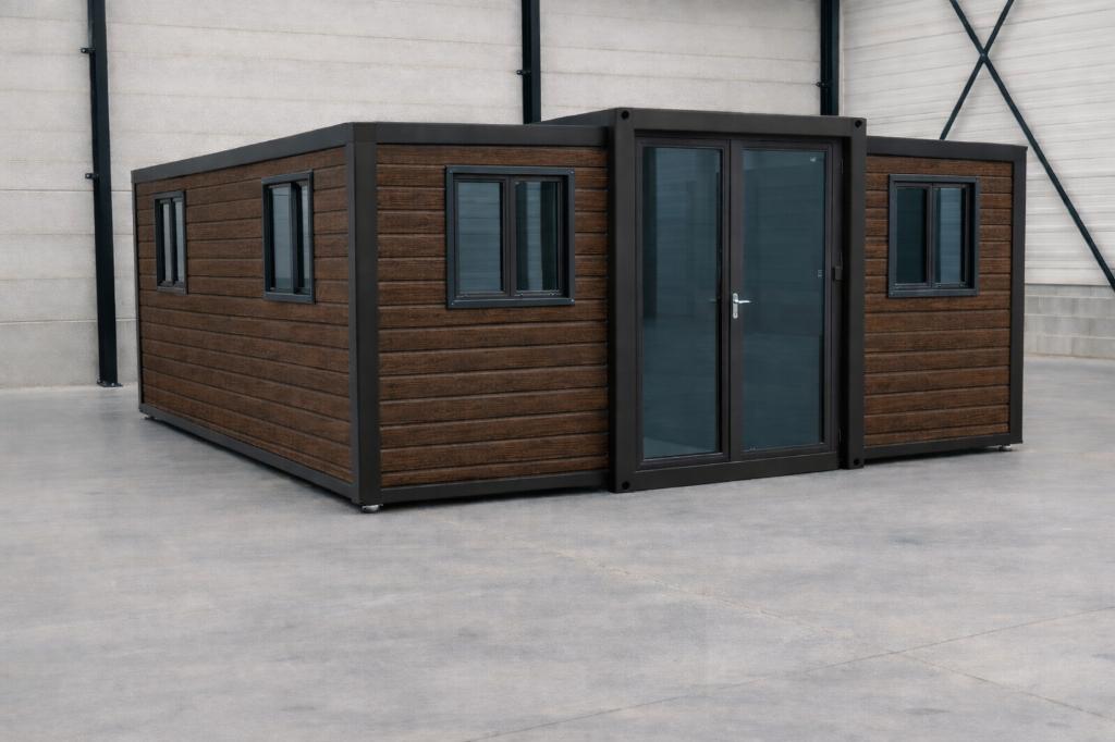 Tiny House Permanent Wonen, Tijdelijk Wonen in vrijheid, Tuin en Terras, Nieuw, Ophalen of Verzenden, 400 cm of meer, Metaal