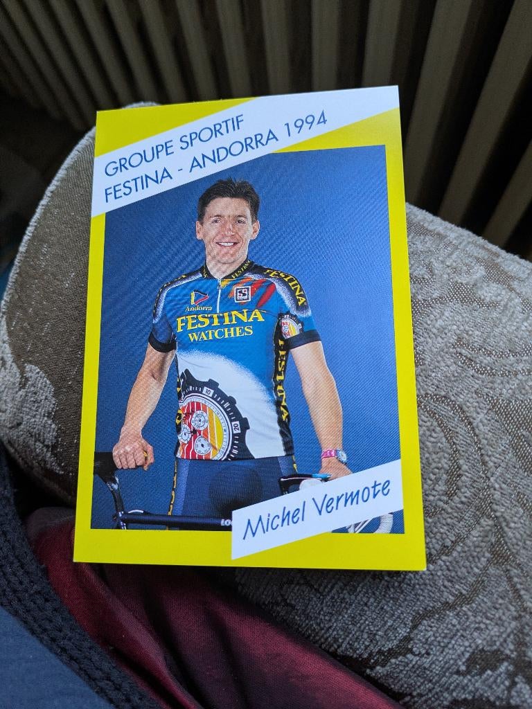 Michel Vermote, Ophalen of Verzenden, Zo goed als nieuw, Prent