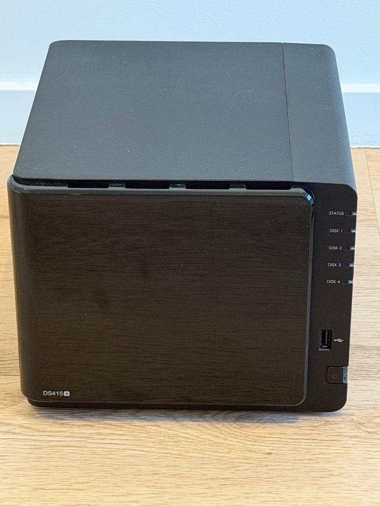 Synology DS415+ / 4 x WD Gold 12TB, Enlèvement, Utilisé