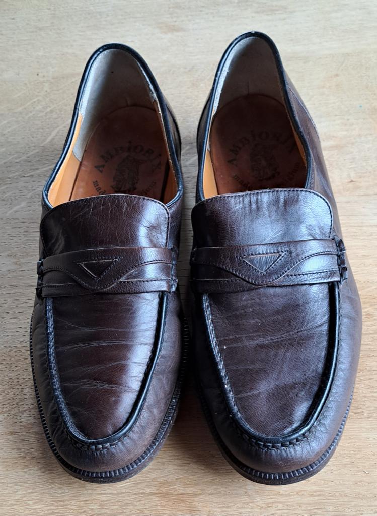 Chaussure Homme 41,5 Bon état Ambiorix, Enlèvement ou Envoi, Porté, Brun