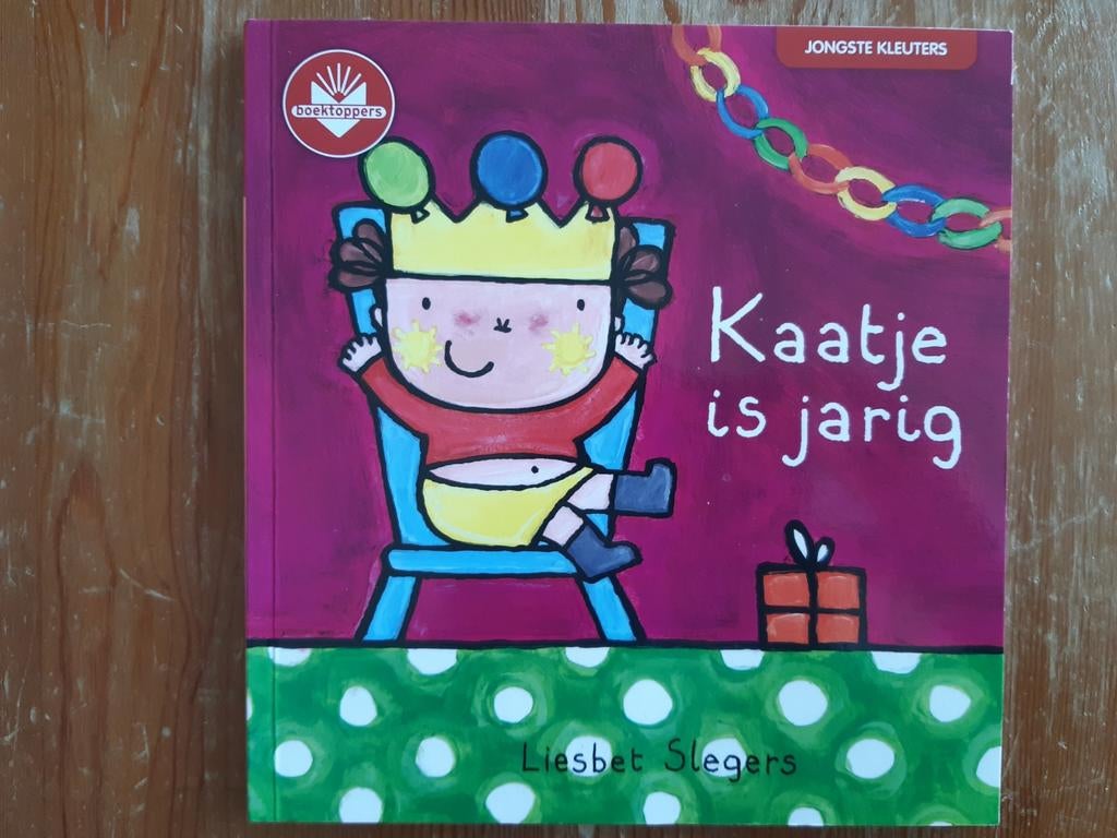 Liesbet Slegers - Kaatje is jarig, Boeken, Kinderboeken | Kleuters, Ophalen, Fictie algemeen, Liesbet Slegers, Zo goed als nieuw