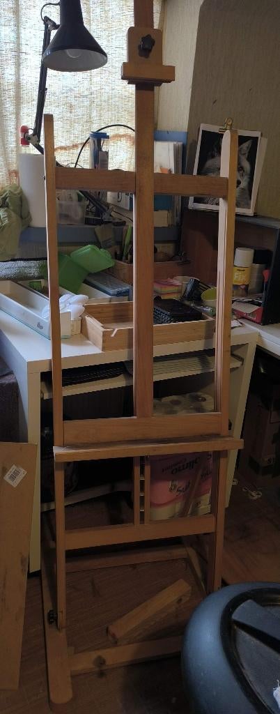 Chevalet d'académie à crémaillère, Enlèvement, Utilisé, Chevalet