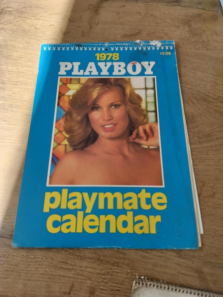 6 x Calendrier Playboy 1976 1984, Enlèvement ou Envoi