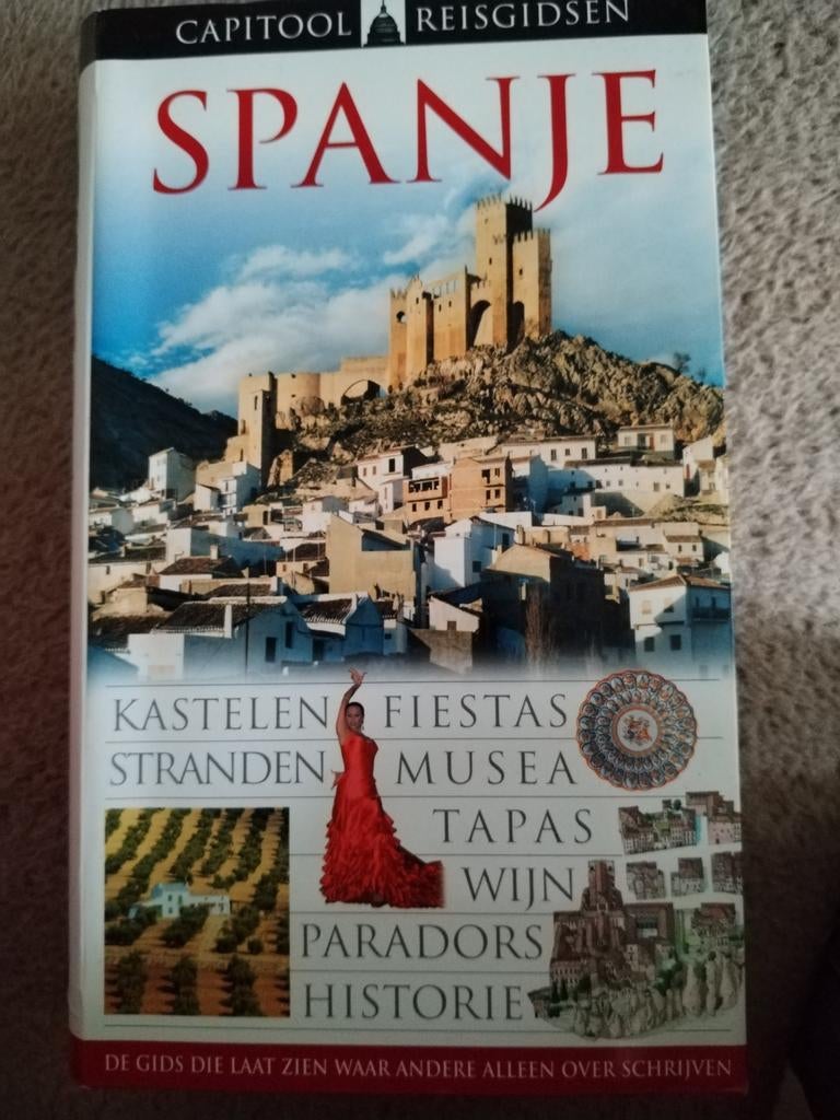 Spanje, Boeken, Reisgidsen, Gelezen, Reisgids of -boek, Europa, Capitool, Ophalen of Verzenden