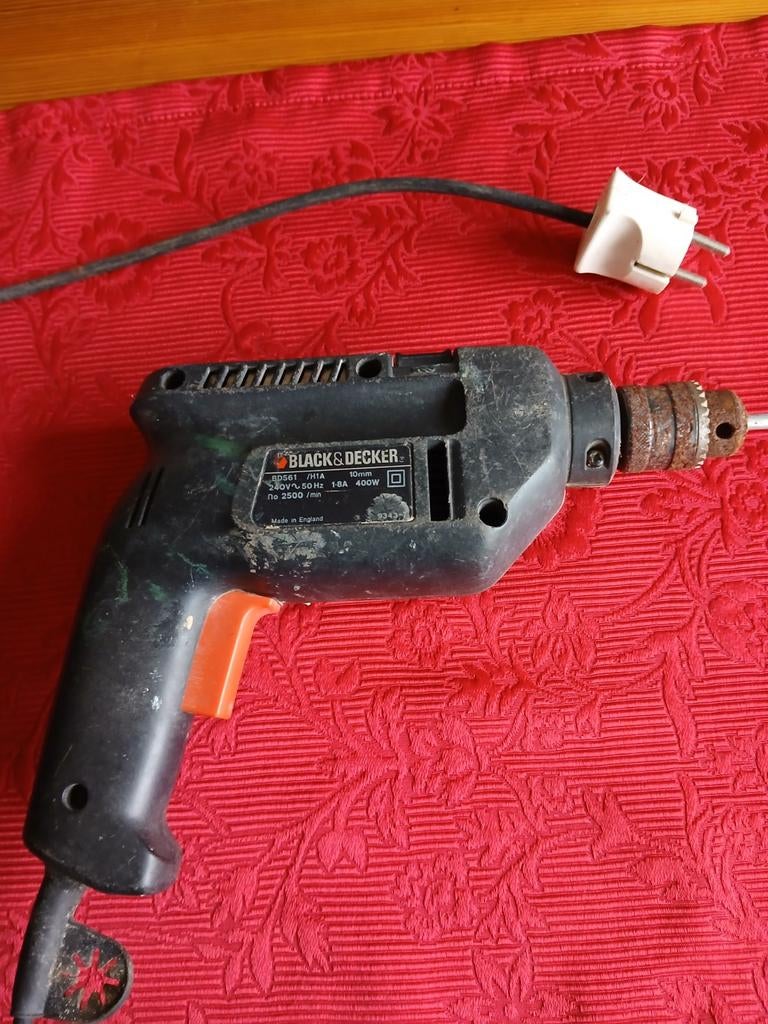 Drilboor in box., Ophalen