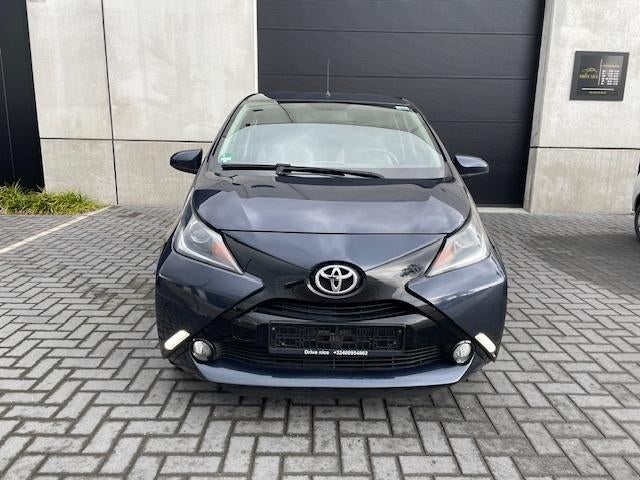Toyota Aygo 1.0I X Play Touch, Camera, Airco, 4 deuren, Voorwielaandrijving, Stof, Blauw, Bedrijf