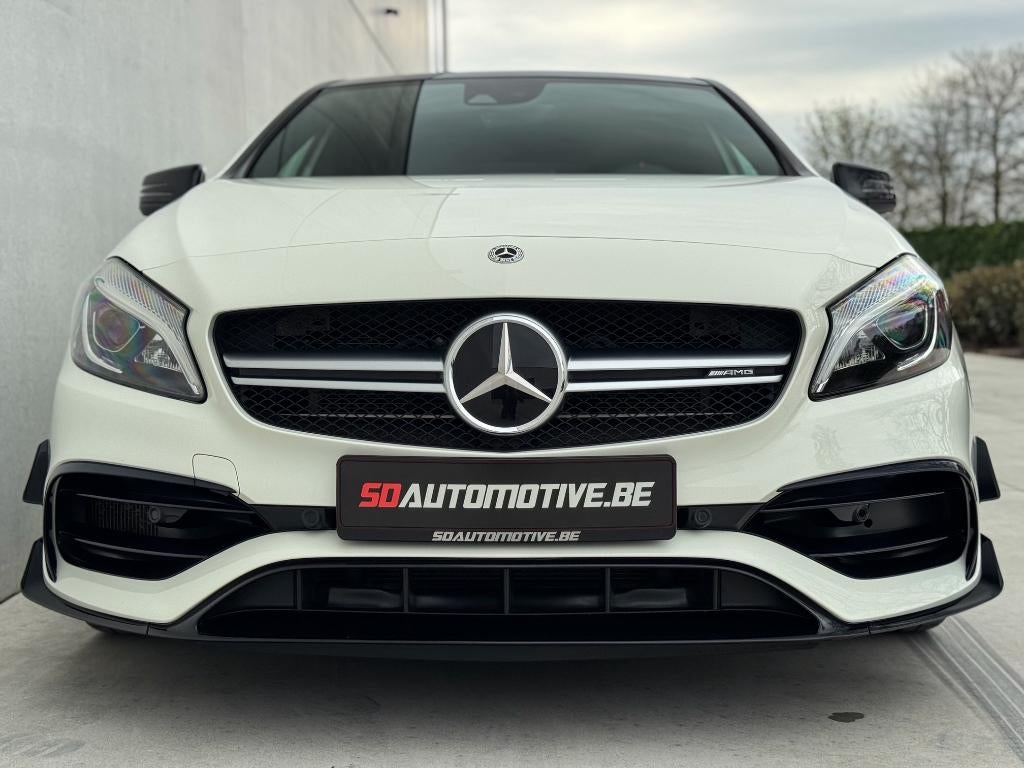 Mercedes A45 AMG ** RECARO / PANO / AERO PACK / HAR KARDON**, Auto's, Automaat, 4 cilinders, https://public.car-pass.be/vhr/76a2e9ce-ecdf-4a11-a037-7dc9b2679a43