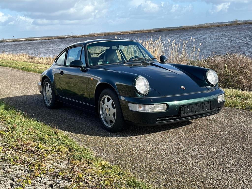 Porsche 911 Carrera 4 Coupe 964 Handgeschakeld, Auto's, 4 zetels, Leder, Handgeschakeld, Vierwielaandrijving