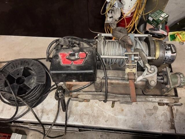 windas lier takel, Ophalen, Gebruikt