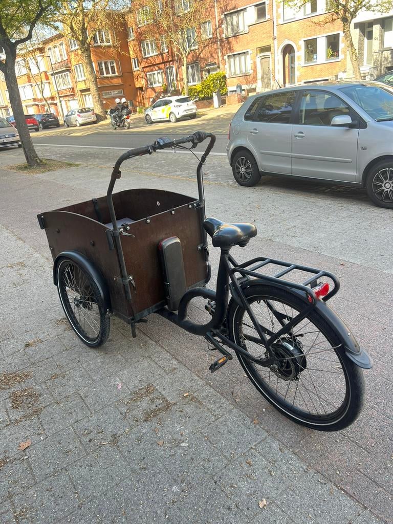 Elektrische Bakfiets Bafang, Fietsen en Brommers, Ophalen of Verzenden, Zo goed als nieuw