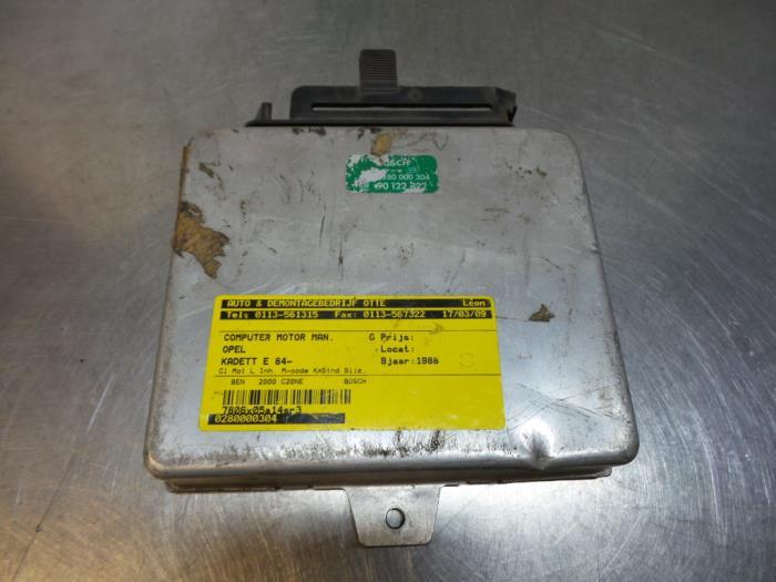 Computer Motormanagement van een Opel Kadett (Kadett E 84-), Auto-onderdelen, Elektronica en Kabels, Gebruikt, 3 maanden garantie