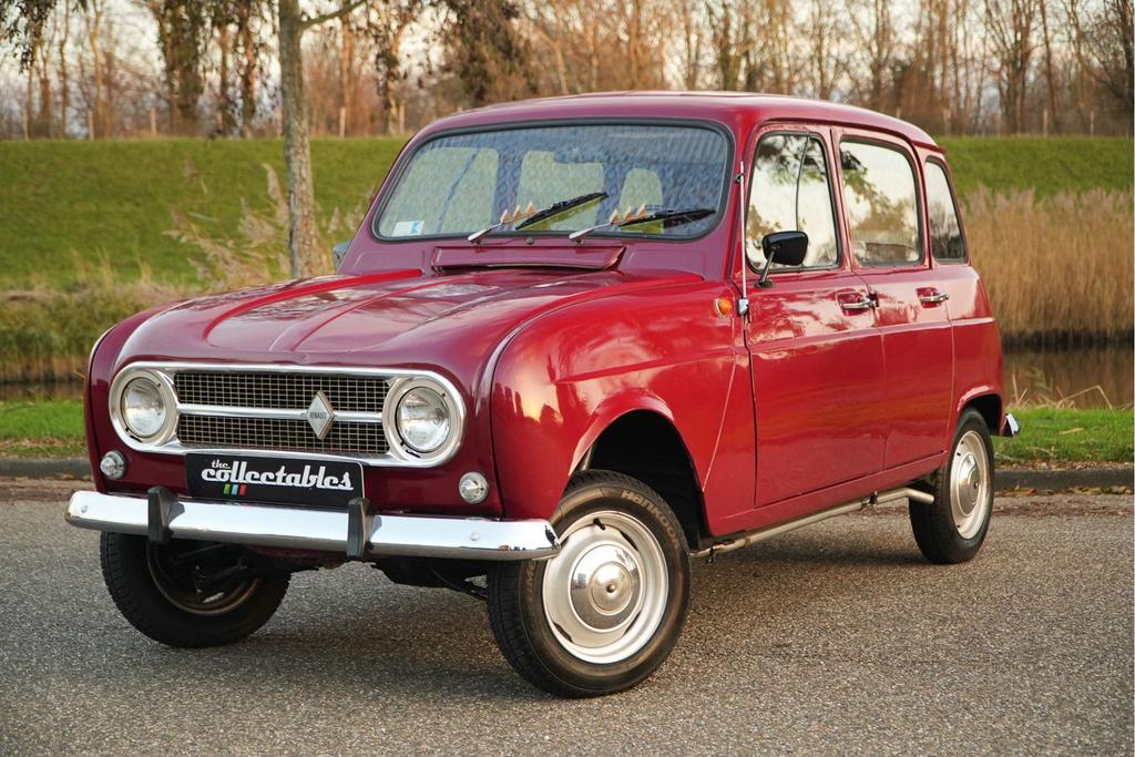 Renault R 4 4 Origineel NL geleverd, Autos, Renault, Rouge, Autres modèles, Achat, Entreprise