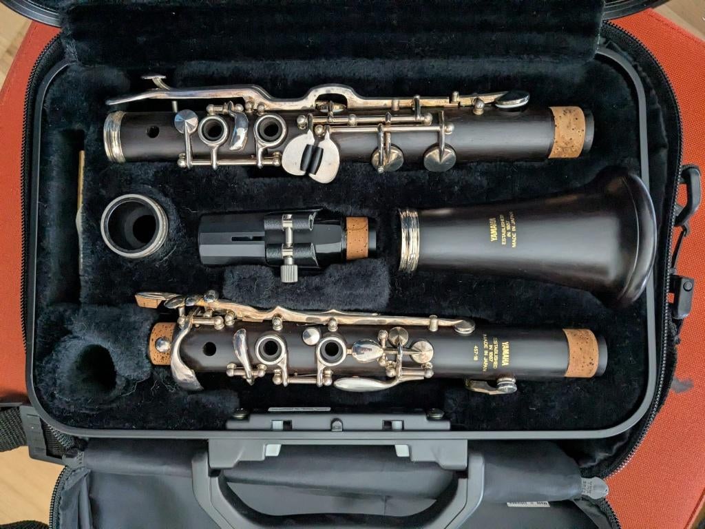 Clarinette Yamaha YCL 457-18, Musique & Instruments, Clarinette en si bémol, Comme neuf, Bois, Enlèvement