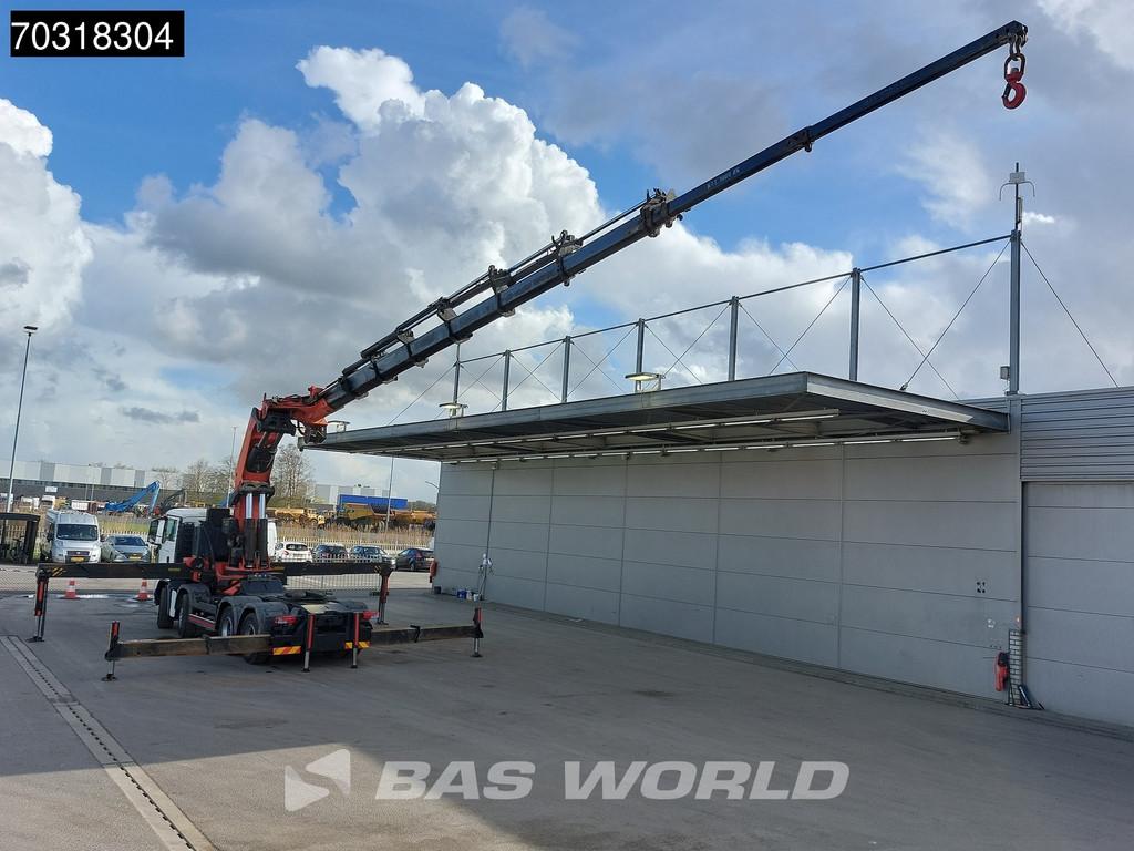 MAN TGS TGS 41.480 8X4 Tractorhead Palfinger PK150002 Crane, Auto's, Vrachtwagens, Automaat, Stof, Radio, MAN