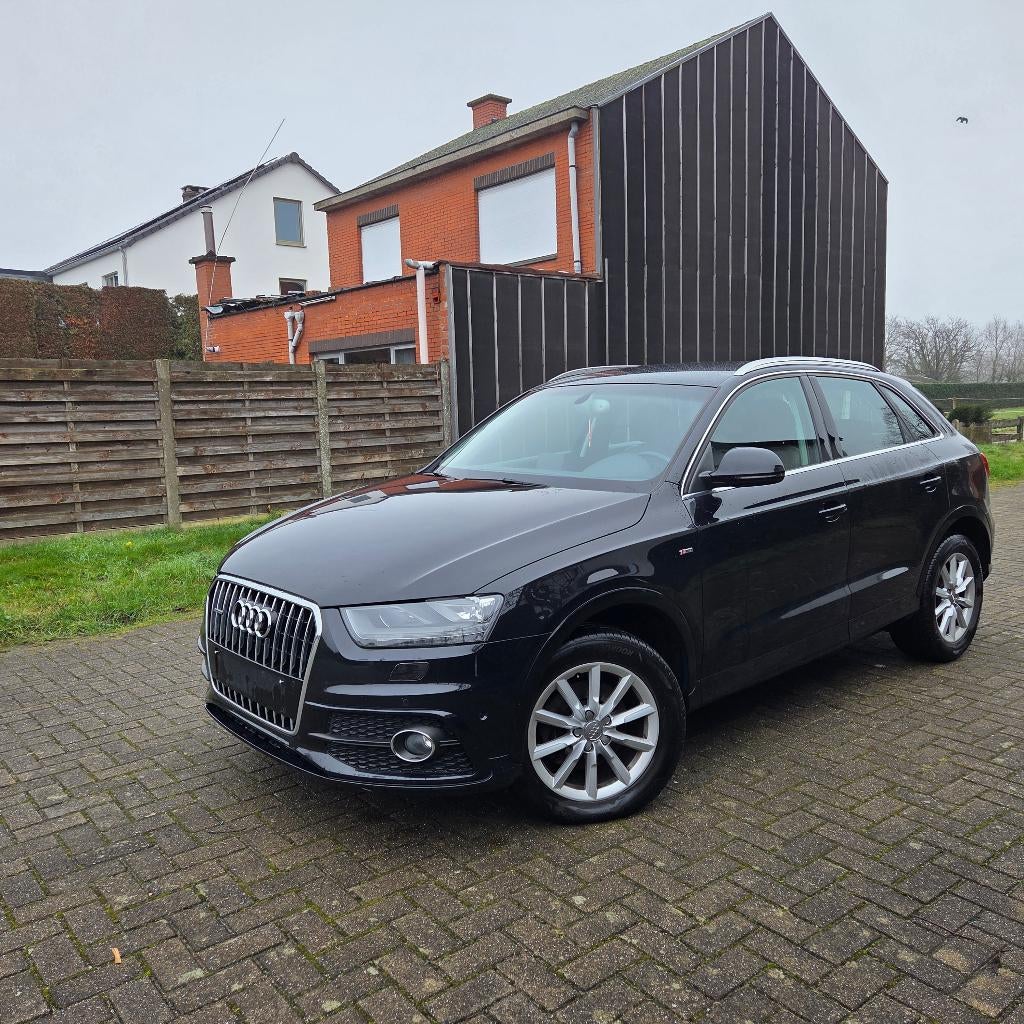 Audi Q3 2.0i van 2012, S-line weinig kms, Auto's, Audi, Bedrijf, Te koop, Q3, Navigatiesysteem, Benzine, Euro 5, SUV of Terreinwagen