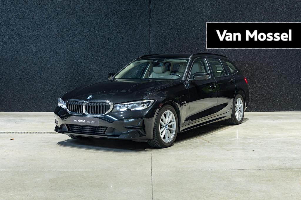 BMW 3-serie Touring 320e (150 kW) LED | LEDER | TREKHAAK | C, Auto's, Gebruikt, Beige, Zwart, Plug-in hybride