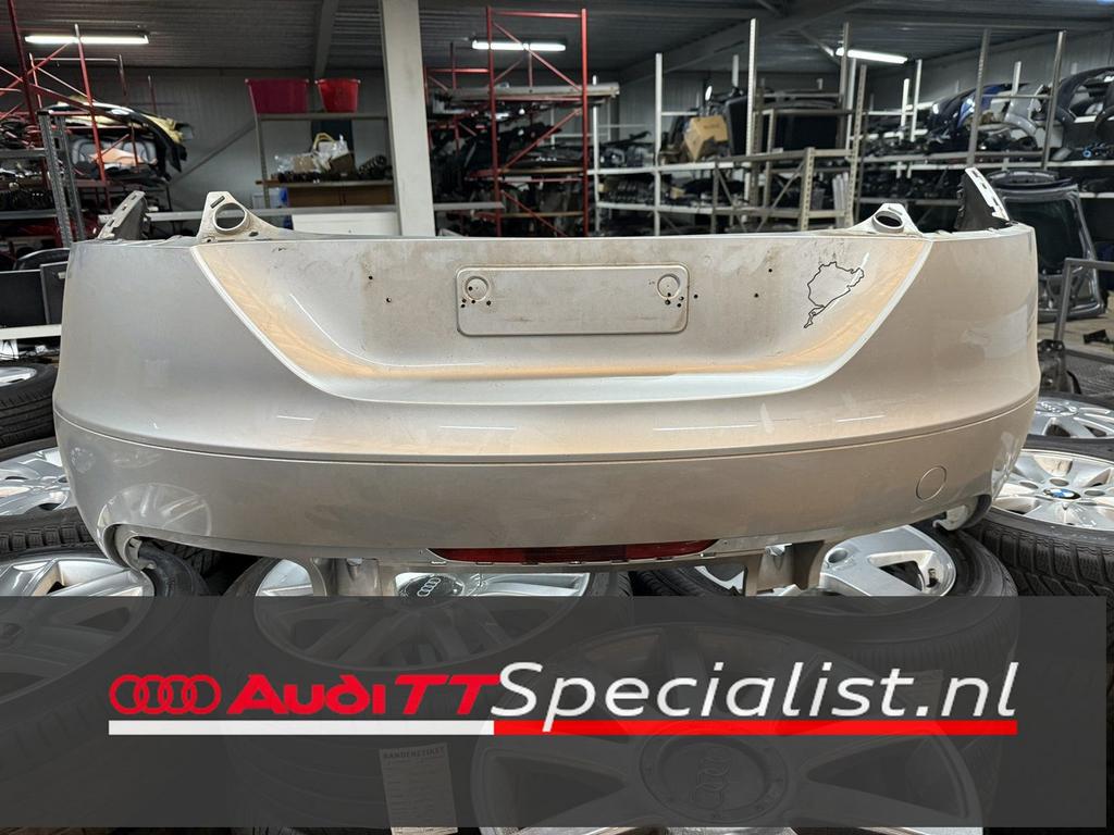 Gebruikte achterbumper zilvergrijs LY7W Audi TT MK2 8J, Arrière, -, Origine de la pièce connue, Audi