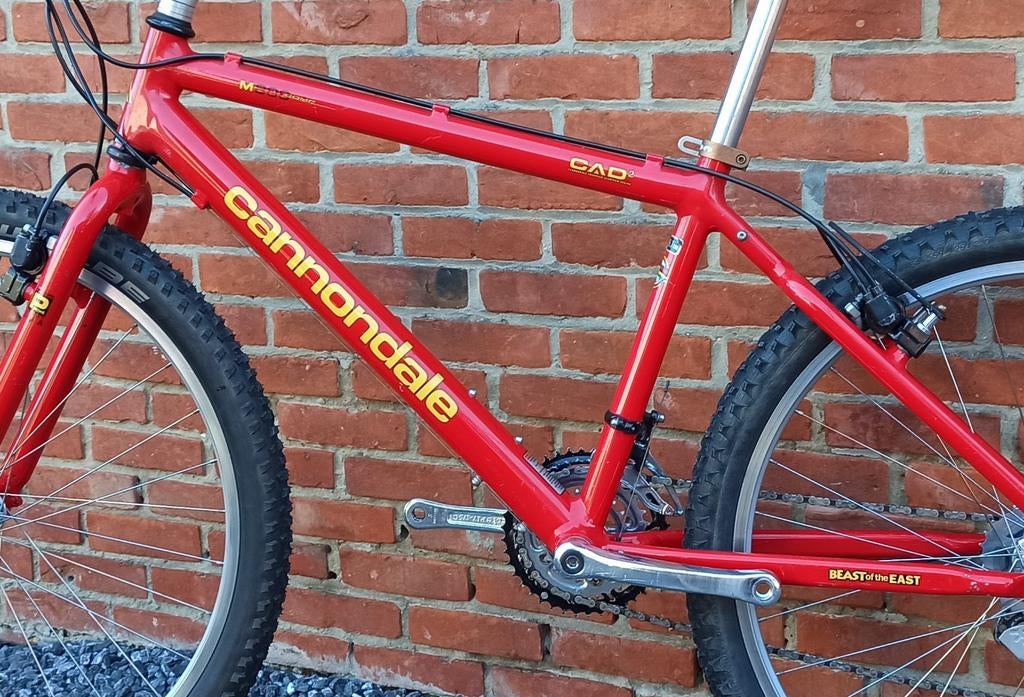 VTT Vintage Cannondale M800 Comp, Vélos & Vélomoteurs, Vélos | VTT & Mountainbikes, Utilisé, Autres marques, 45 à 49 cm, VTT rigide
